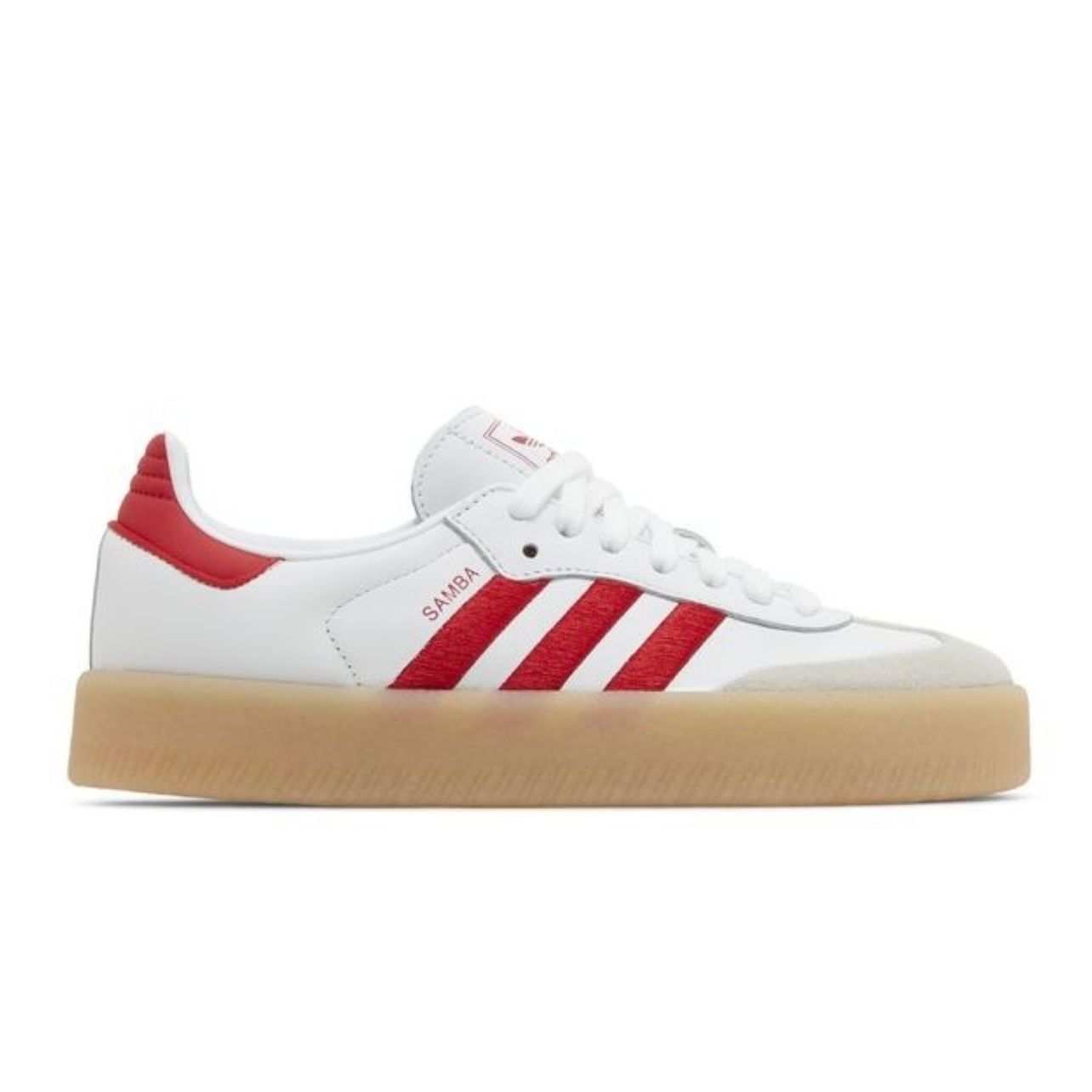 1D4EB7C8-7C4C-4F02-A88B-D2919E248120.png Adidas Samba 'White Scarlet Gum' - Image 1