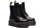 Dr. Martens Jadon Platform Boots Black Smooth Leather - Image 3
