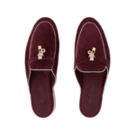 Loro piana Summer Charms Walk Loafer 'burgundy' - Image 4