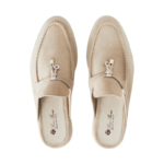 Loro piana Babouche Charms Walk Loafer 'Linen' - Image 5