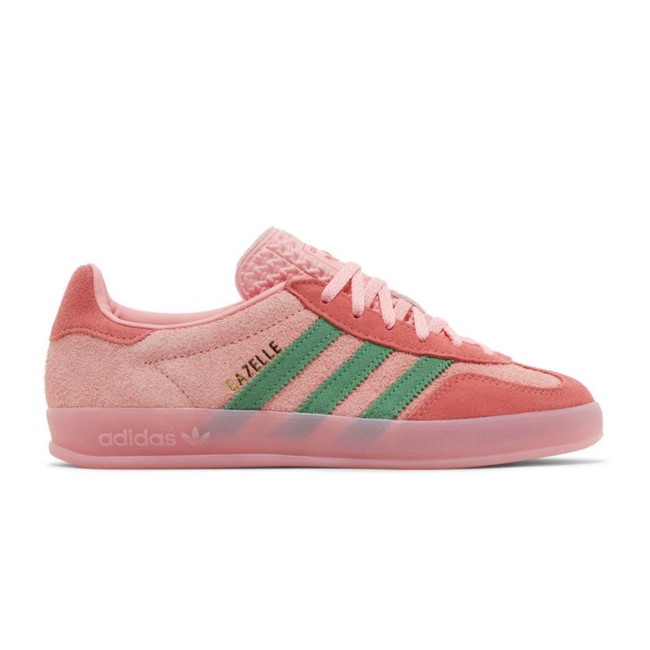 AdidasGazelleIndoor_SparkPrelovedGreen_6.png Adidas Gazelle Indoor – Spark Preloved Green - Image 1