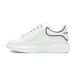 Alexander McQueen Oversized Sneaker 'New Tech Calf - White Black - Image 3