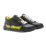 OFF-WHITE Out Of Office “ooo” Low Tops For Walking Black Yellow - Image 2