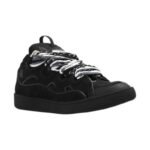 Lanvin Curb Sneaker Black Men’s - Image 2