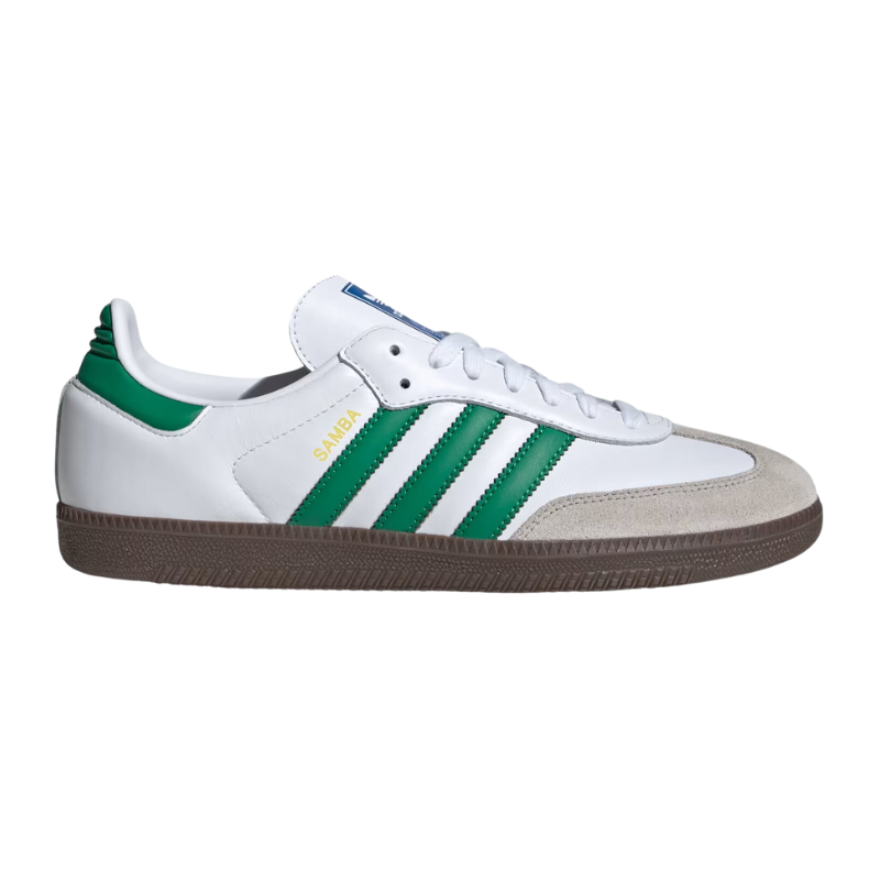 Untitled-design-2025-02-06T180550.624.png Adidas Samba OG Foot Wear – White Green - Image 1