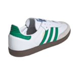 Adidas Samba OG Foot Wear – White Green - Image 3