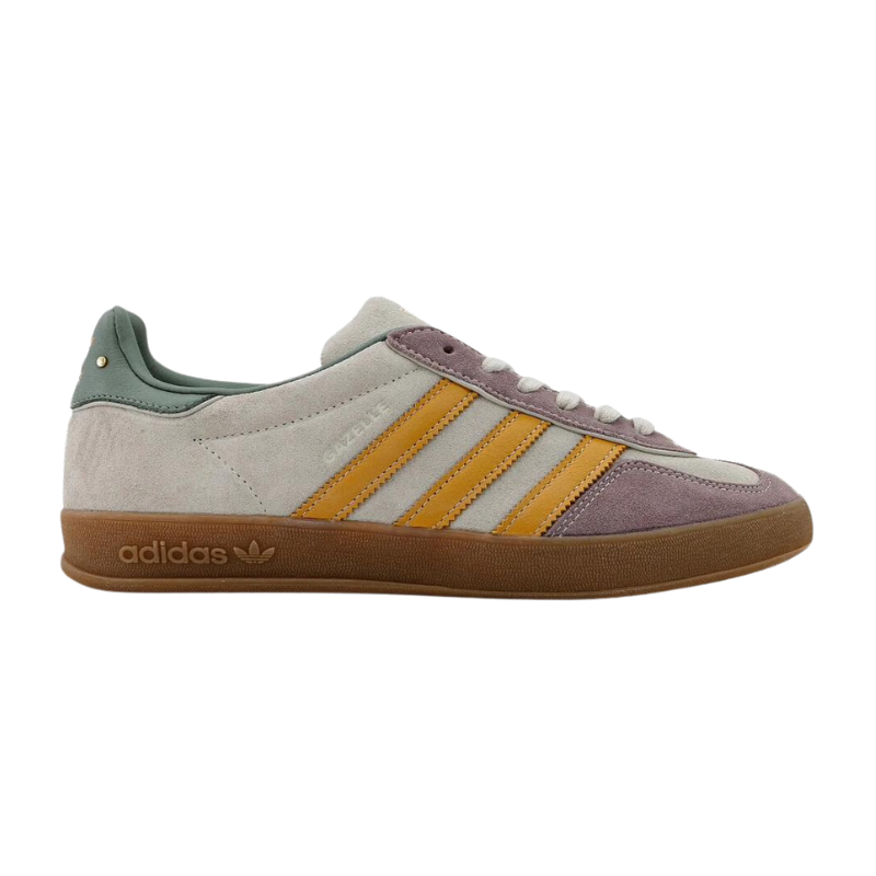 Untitled-design-2025-02-08T214733.743.png Adidas Gazelle Indoor – Off White Preloved Yellow - Image 1