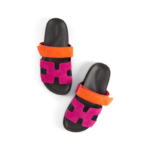 Hermes Chypre Sandal Rose Chapas / Orange Synthétique - Image 4