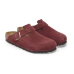 Birkenstock Boston Burgundy – Suede Leather Zinfandel - Image 3