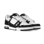 Louis Vuitton LV Trainer – White Black - Image 2
