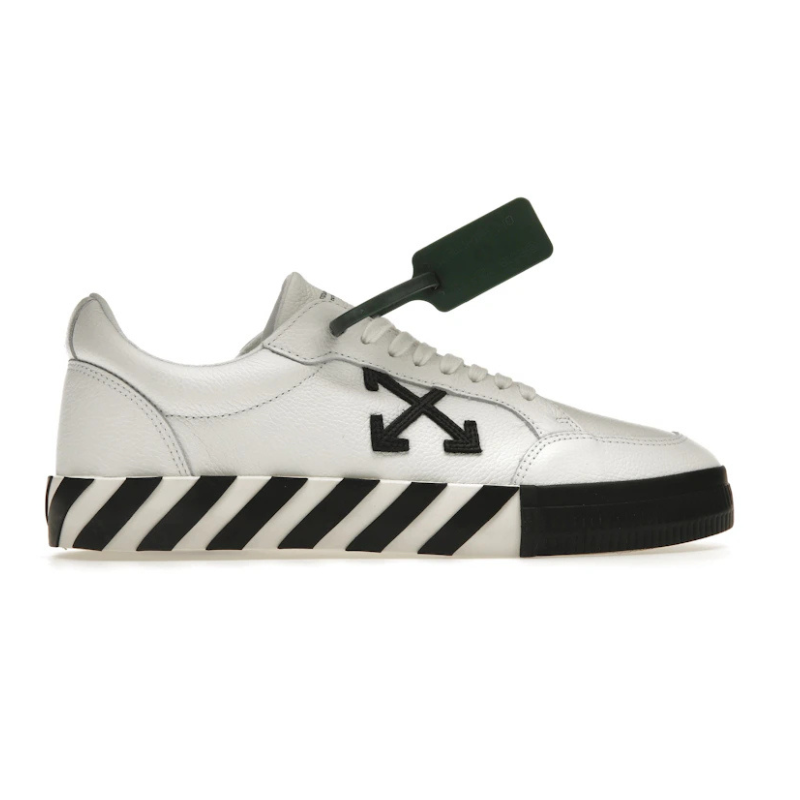 Untitled-design-2025-02-24T144120.022.png OFF-WHITE Vulc low leather – White Black SS22 - Image 1