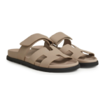 Hermes Chypre Sandal – Beige Mastic Calfskin Leather - Image 2