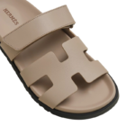 Hermes Chypre Sandal – Beige Mastic Calfskin Leather - Image 4