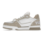 Louis Vuitton Trainer – Beige White - Image 2