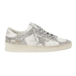 Golden Goose Baskets Stardan Cuir – Blanc Glitter - Image 3