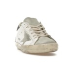 Golden Goose Super-Star – White Dark Grey Glitter - Image 3