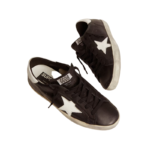 Golden Goose Super-Star – Black White Leather - Image 3