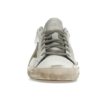 Golden Goose Super-Star – White Royal Blue Grey Suede Patch - Image 3