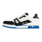 Louis Vuitton Trainer Low Top Skateboard Blue Black - Image 2