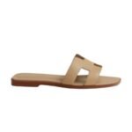 Hermes Oran Sandal Beige/Lin