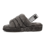UGG Fluff Yeah Slide – Charcoal - Image 2