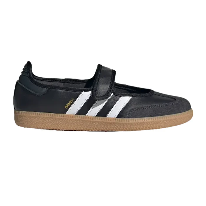 IMG_7485 Adidas Women's Samba mary Jane Ballerina Shoes in Black - Image 1