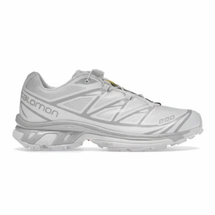 Salomon   XT-6   White   Lunar Rock