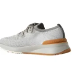 BRUNELLO   CUCINELLI   Cotton chiné   knit   sneakers   in   grey - Image 3