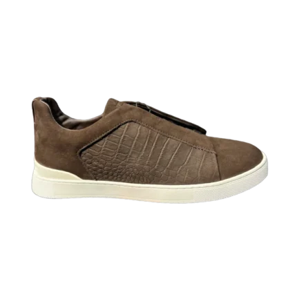 ZEGNA   crocodile   Triple Stitch™   sneakers