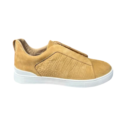 ZEGNA   crocodile   Triple Stitch™   sneakers